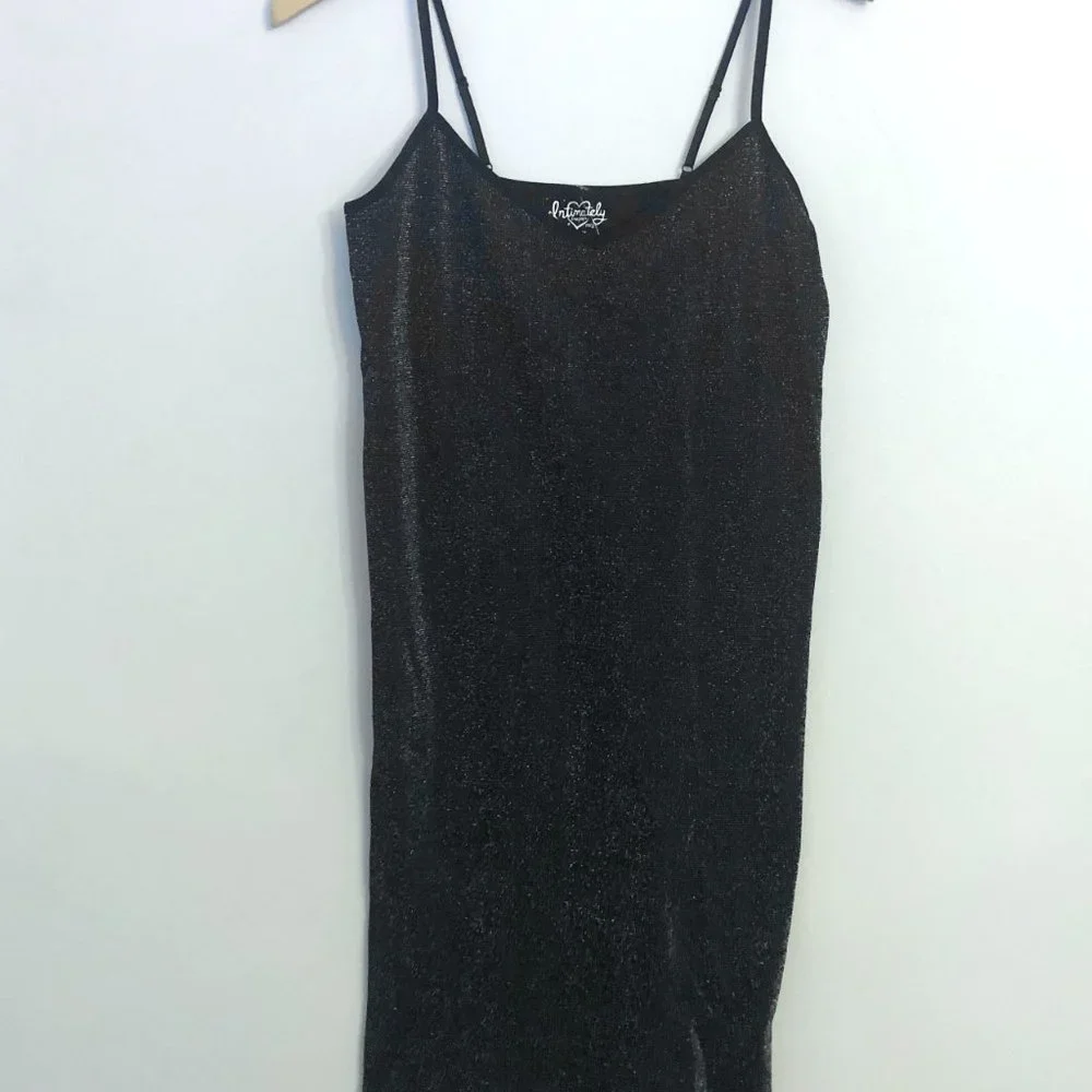 Free People Seamless Sparkle Mini Slip Dress